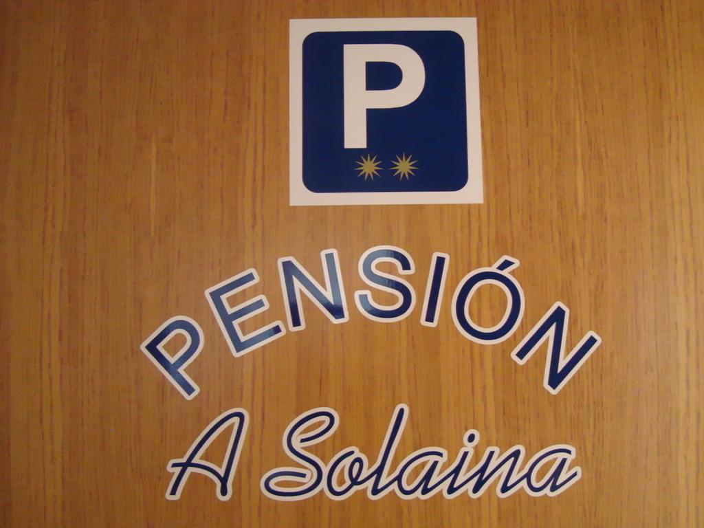Pensión A Solaina O Pedrouzo Bagian luar foto